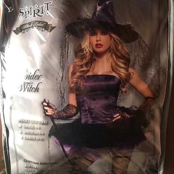 Spirit Black Label Other - Spirit Spider Witch Costume - Purple and Black